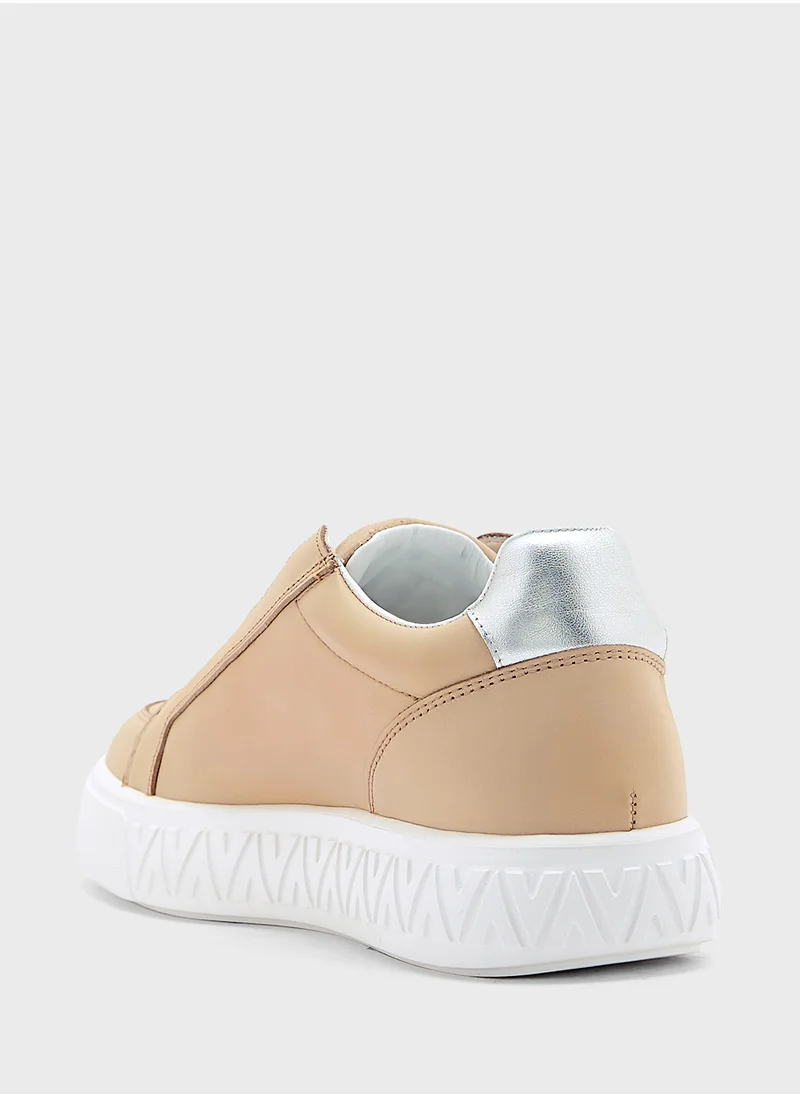 VALENTINO BY MARIO VALENTINO Lace Up Low Top Sneakers