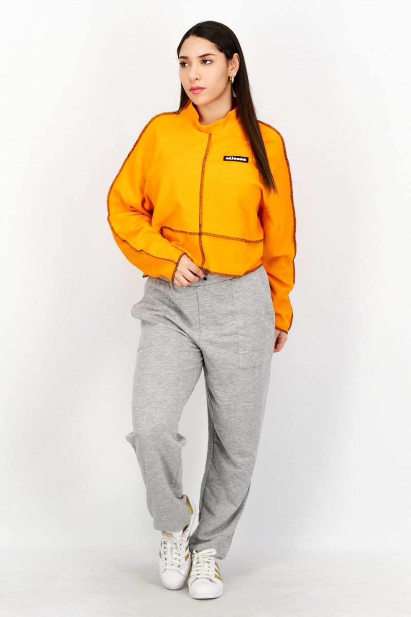 Ellesse Women Sportswear Fit Long Sleeve Training Tops, Orange - Image 4