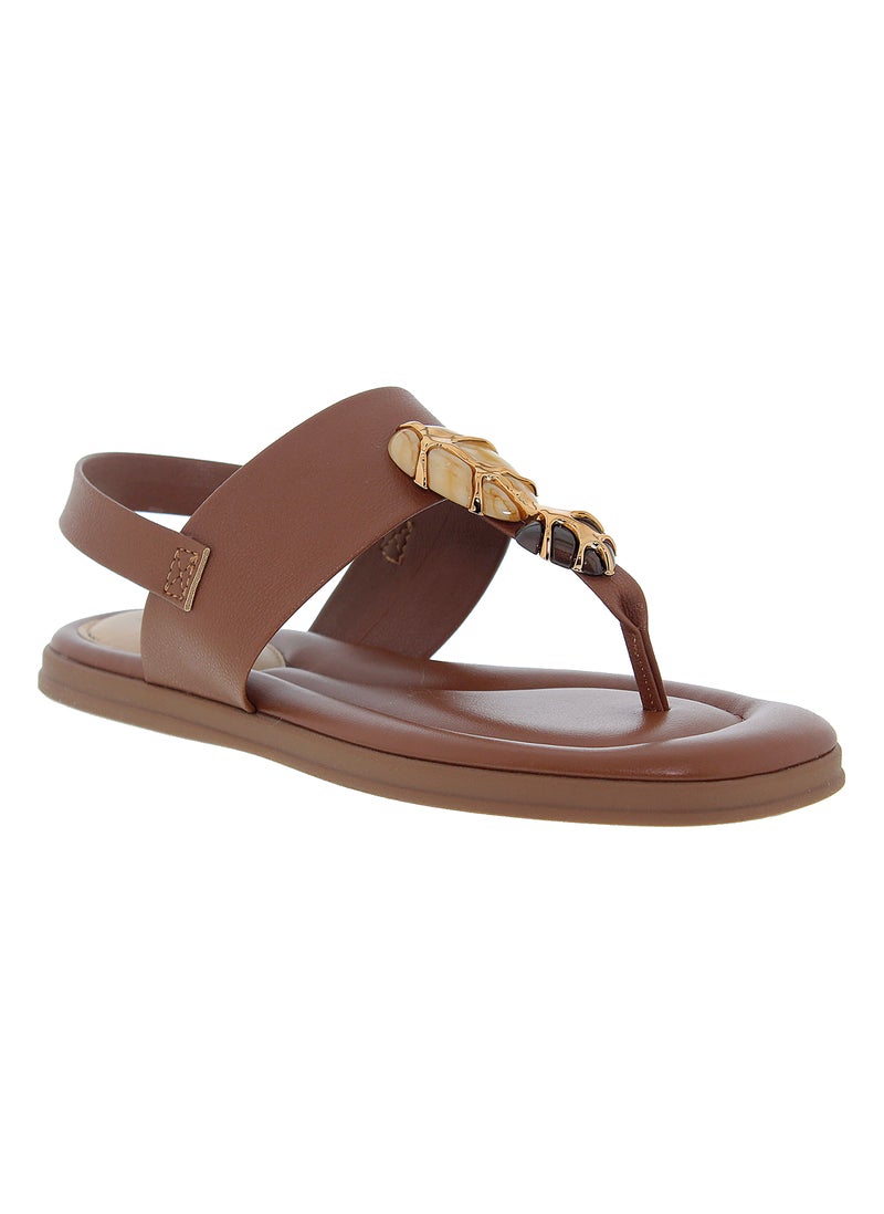 Modare Women’s Flat Sandals with Back Strap – Secure Fit and Lightweight Daily Wear - Image 1