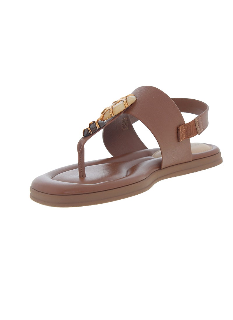 Modare Women’s Flat Sandals with Back Strap – Secure Fit and Lightweight Daily Wear - Image 2