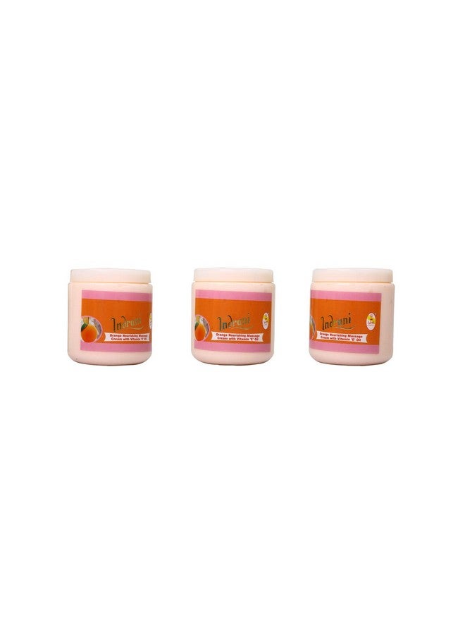 Indrani Cosmetics Indrani Orange Nourishing Massage Cream 500 Gm - Image 5