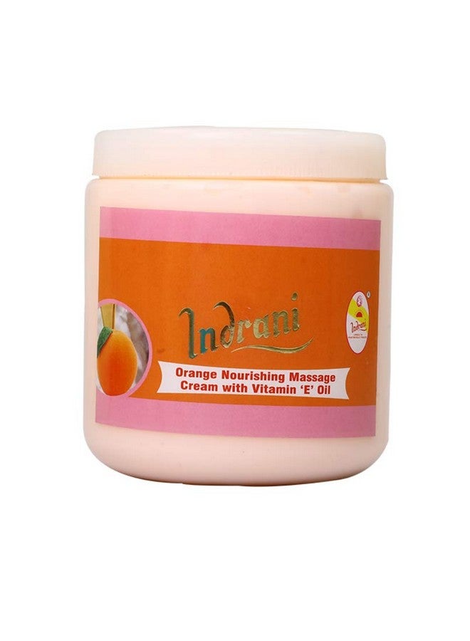 Indrani Cosmetics Indrani Orange Nourishing Massage Cream 500 Gm - Image 1