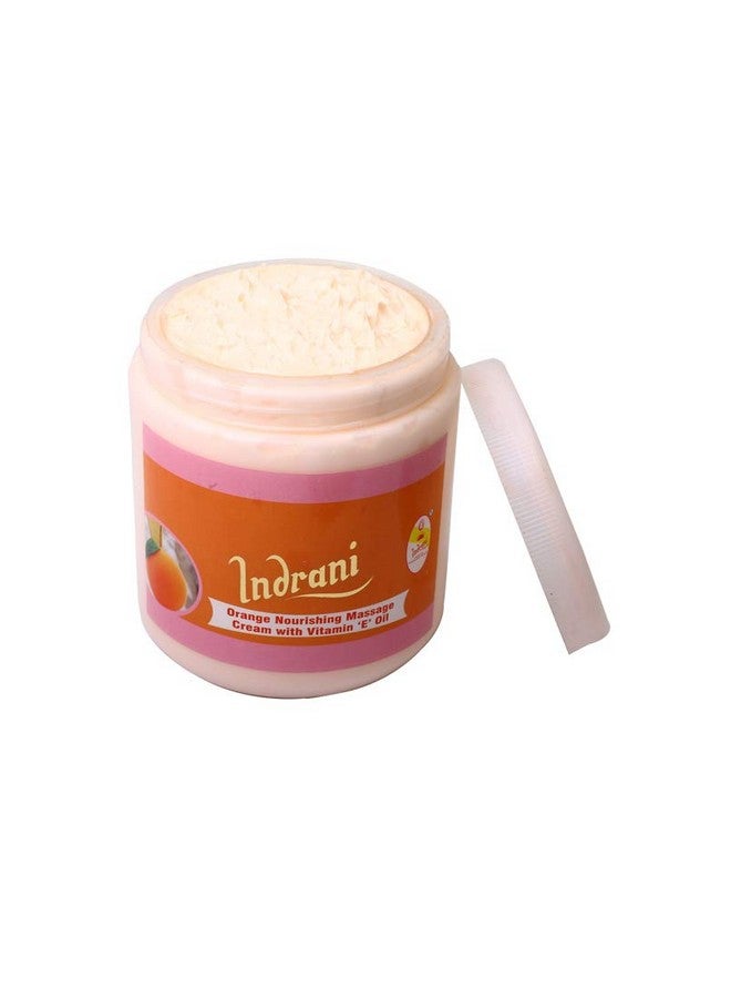 Indrani Cosmetics Indrani Orange Nourishing Massage Cream 500 Gm - Image 4