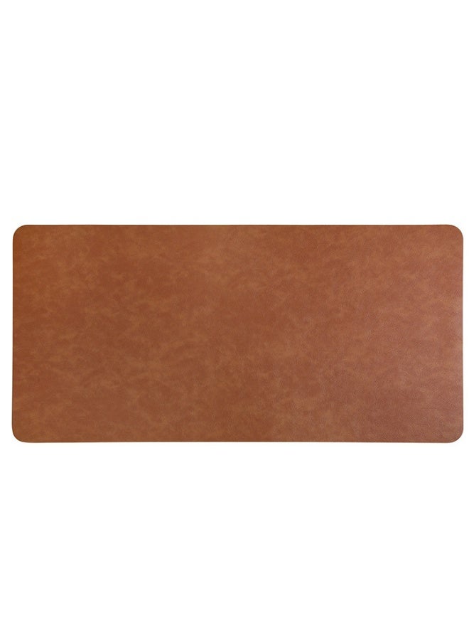 Large Gaming Mouse Pad  800×400mm Non-Slip Mouse Pad Large Keyboard Mouse Pad Desk Pad with Stitched Edge Leather Surface Waterproof Layer Mouse Pad  - Image 5