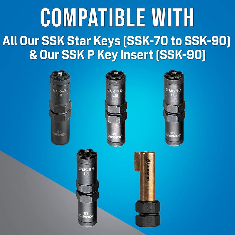 Jonard Tools SSK-716 Star Key Can Wrench 7/16 - Image 2