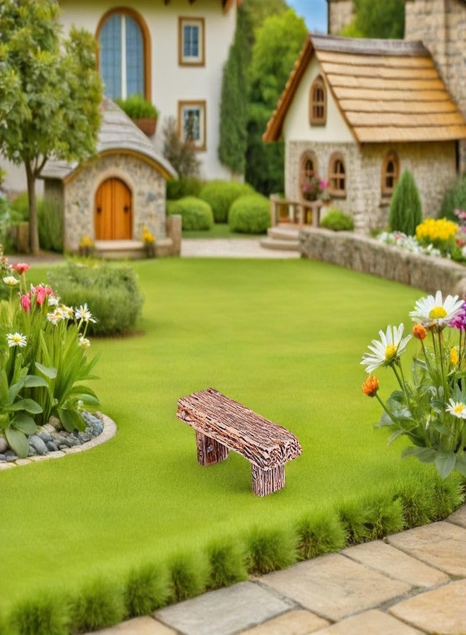 MHFOOU Miniature Resin Bench Fairy Garden Accessories,18Pcs Mini Dollhouse Park Bench Garden Furniture Ornaments DIY Scene Furniture Decoration for Moss Terrariums Landscape Dollhouse Accessories - Image 4