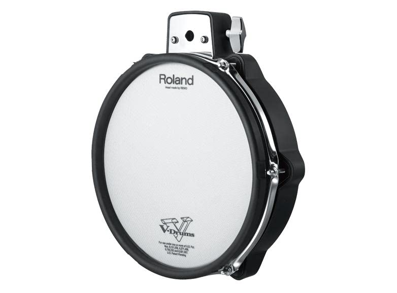 Roland PDX-100 Electronic V-Drum Pad, 10-Inch, Black - Image 4