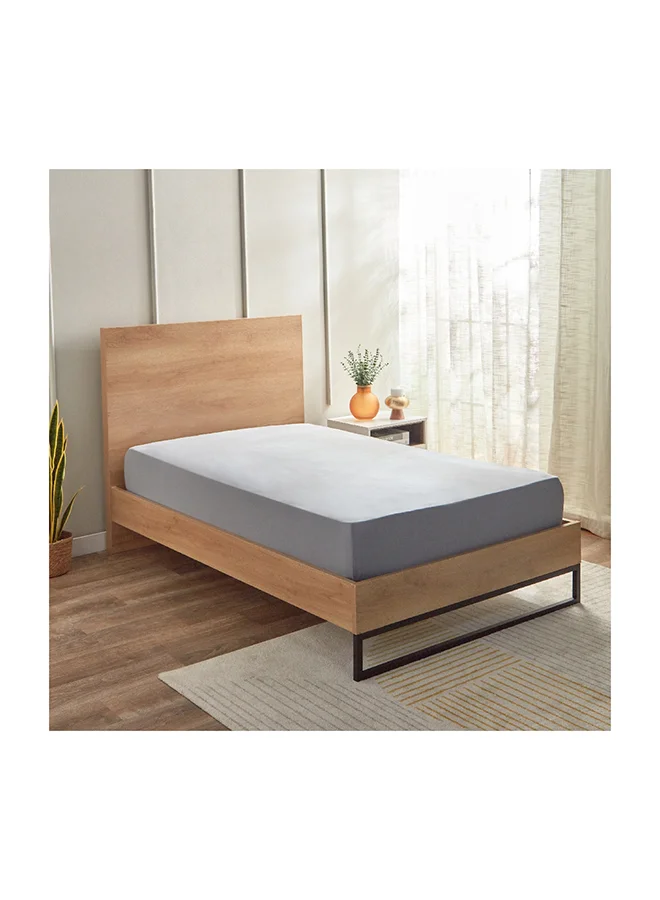 Home Box Ferum Micro Jersey Twin Fitted Sheet 200 x 30 x 120 cm