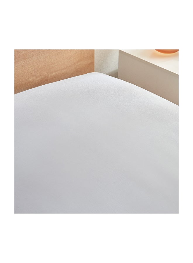 Home Box Ferum Micro Jersey Twin Fitted Sheet 200 x 30 x 120 cm  - Image 3