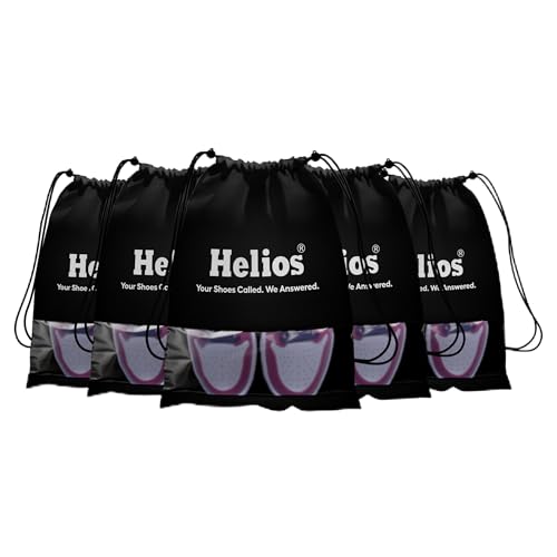 Helios® Shoe Bag | for Travel Bag for Man & Women | Shoes Cover for Storage at Home Gym | Reusable Travelling Accessories Organizer Pouch Travel Essentials |Footwear Bags for Travelling (Pack of 5) - Image 1