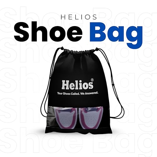 Helios® Shoe Bag | for Travel Bag for Man & Women | Shoes Cover for Storage at Home Gym | Reusable Travelling Accessories Organizer Pouch Travel Essentials |Footwear Bags for Travelling (Pack of 5) - Image 3