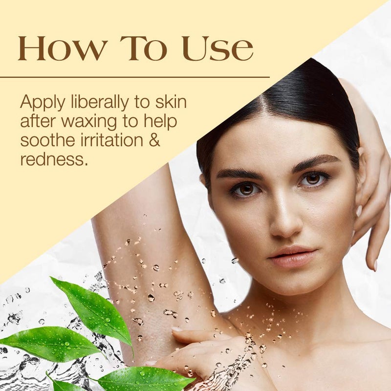 GiGi Post Waxing Lotion - Soothing After Wax Care Treatment, Moisturizing Post Epilation Care, Hydrating Skin Softener, 16 fl oz - Image 5