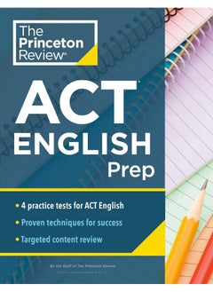 Princeton Review ACT English Prep: 4 Practice Tests + Review + Strategy for the ACT E  - Image 1