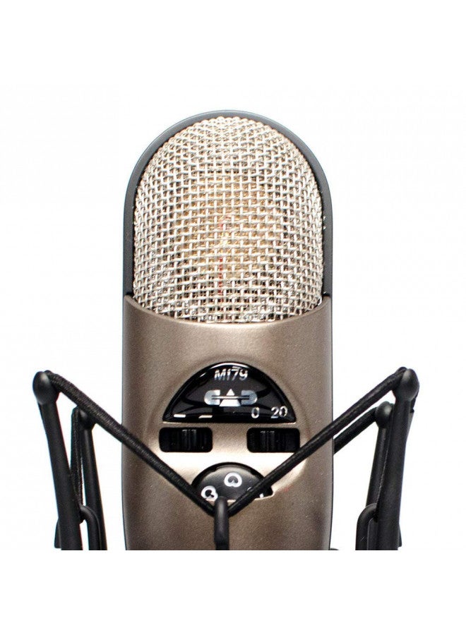 CAD AUDIO CAD Audio M179 Large Diaphragm Infinitely Adjustable Polar Pattern Condenser Microphone - Image 2