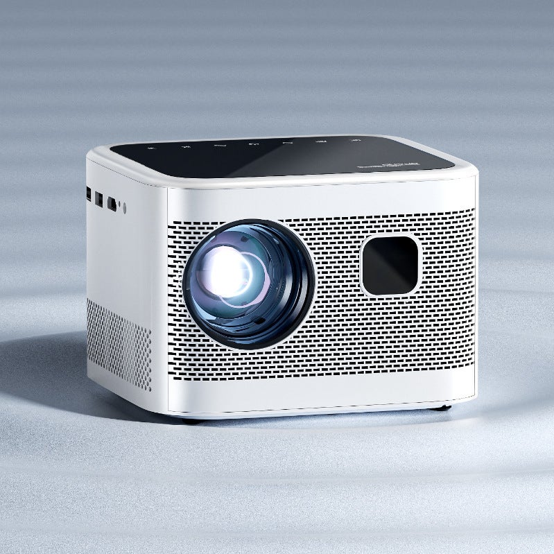 Closed Dust-Free Autofocus Mini Projector Ultra-Clear Smart Home Home Theater Bedroom Projector - Image 1