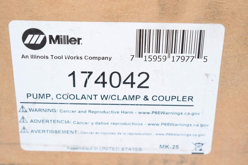 MILLER مضخة سائل التبريد ميلر 174042 - Image 2