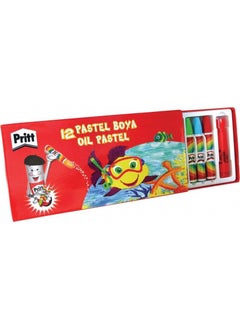 Pritt Pastel Crayons Cardboard Box 12 Pieces 