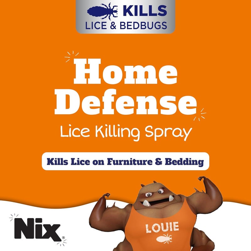 Nix Lice & Bed Bug Spray - Odor-Free, Non-Staining Treatment for Bedding & Furniture, 5 Fl Oz - Image 2