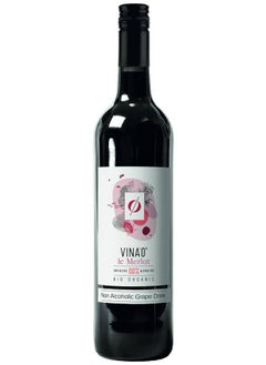 VINA’0 Le Merlot Organic Non Alcoholic Wine, 750ml