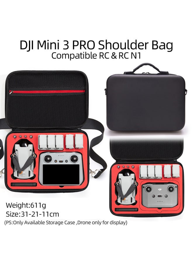 For DJI Mini 3 Pro Storage Bag Mini 3 Storage Box Nylon Portable Shoulder Backpack Accessories 