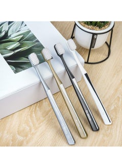 KHAJUL 4 PCS Ultra Soft Nano Toothbrush, for Sensitive Teeth and Gums Care, Extra Soft Silko Toothbrush for People with Braces, Good Cleaning Effect, for Sensitive Teeth Oral Gum Recession (Multicolor)  - Image 5