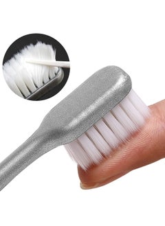 KHAJUL 4 PCS Ultra Soft Nano Toothbrush, for Sensitive Teeth and Gums Care, Extra Soft Silko Toothbrush for People with Braces, Good Cleaning Effect, for Sensitive Teeth Oral Gum Recession (Multicolor)  - Image 3