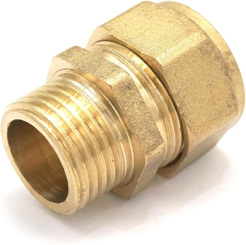 Brass PEX AL PEX Pipe Fitting 20x25mm 1 2 Inch BSP Male For Solar Water Heater - Image 5