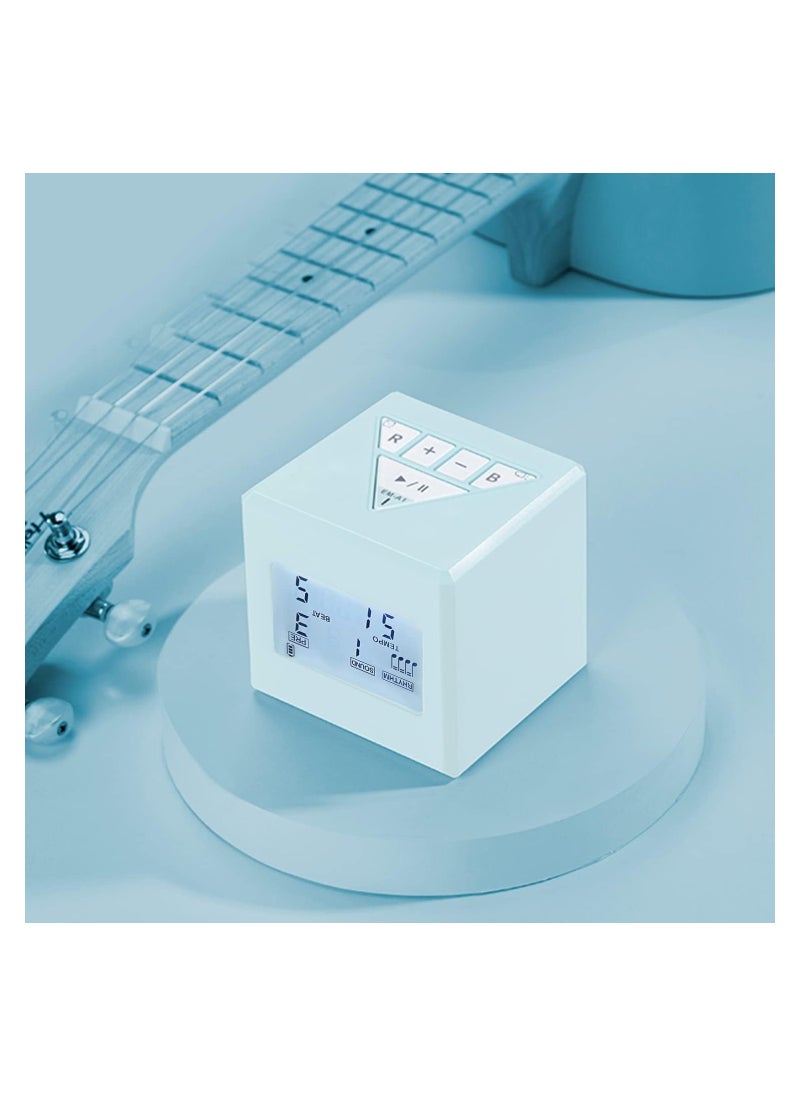 Rechargeable Digital Metronome, Suitable for All Instruments, Guitar, Bass, Violin, Ukulele, For Music Training