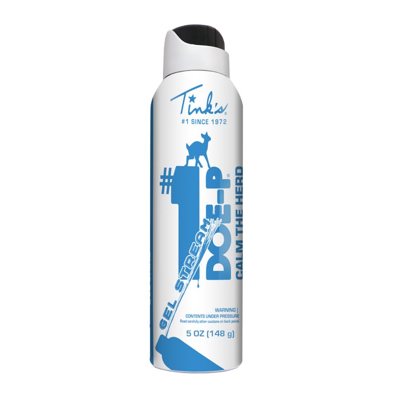 TINK'S #1 Doe-P Calming Non-Estrous Urine Spray Gel Deer Attractant for Hunting (5 oz Can) - Superior & Long Lasting Hunting Scents - Hunting Lure/Attractant - Image 1