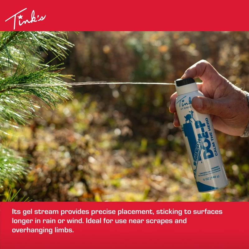 TINK'S #1 Doe-P Calming Non-Estrous Urine Spray Gel Deer Attractant for Hunting (5 oz Can) - Superior & Long Lasting Hunting Scents - Hunting Lure/Attractant - Image 2