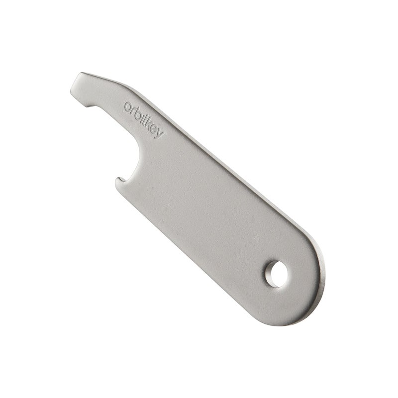 Orbitkey Orbitkey Bottle Opener for Key Organizer or Key Ring  Slim Profile Design Easy to Take with You Opens Bottles Everywhere  Compatible with Orbitkey Key Organizer  Key Ring 