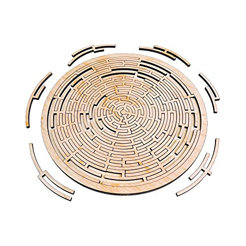 Torched MindBending Continuum Wooden Jigsaw Puzzle Difficult Hard Tough Puzzles for Adults 100 Pieces 113 x 113 - Image 5