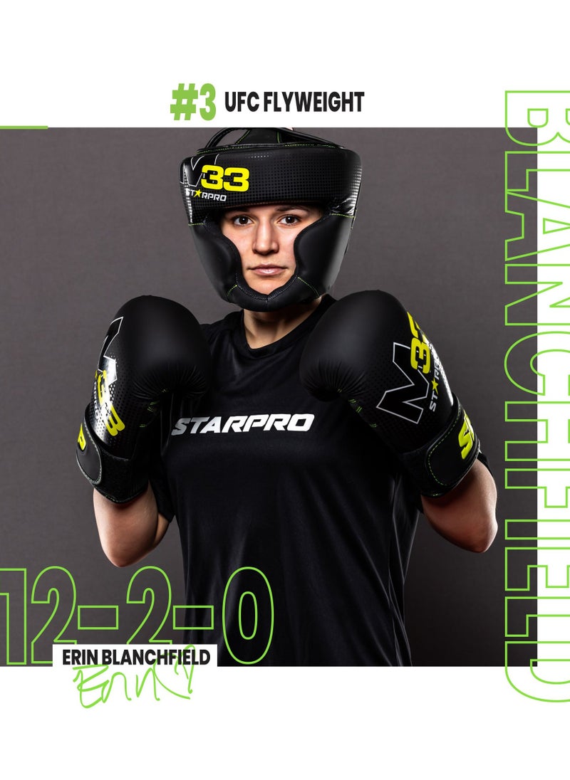 Starpro M33 Boxing Mitts - Matte Synthetic Leather - Boxing Pads for Coaching in Boxing MMA Kickboxing and Martial Arts - Men and Women - Muay Thai Pads  - Image 4