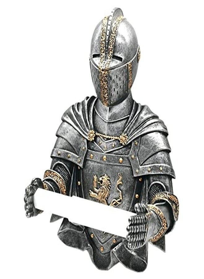 VIGAN Toilet Paper Holder Tissue Storage Roll Medieval Statue Knight to Remember Gothic Paper Towel Holder Bathroom Decor - Image 2