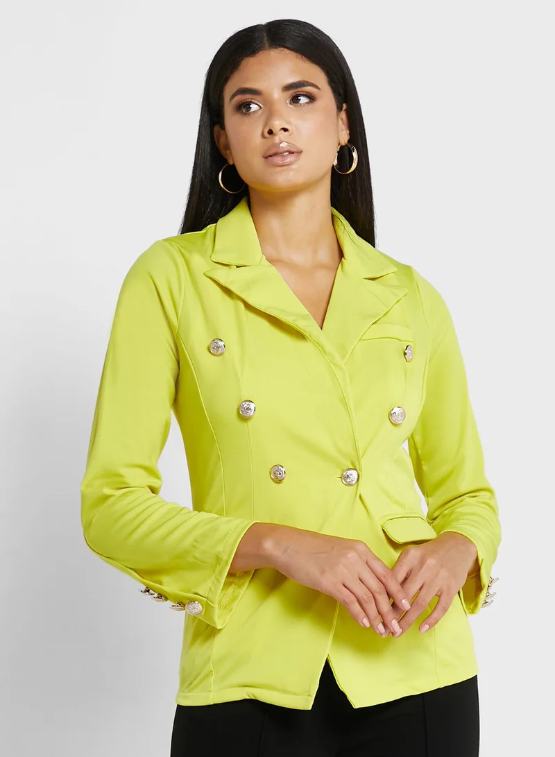 ELLA Solid Blazer