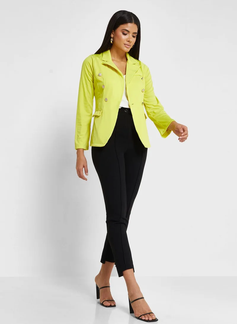 ELLA Solid Blazer