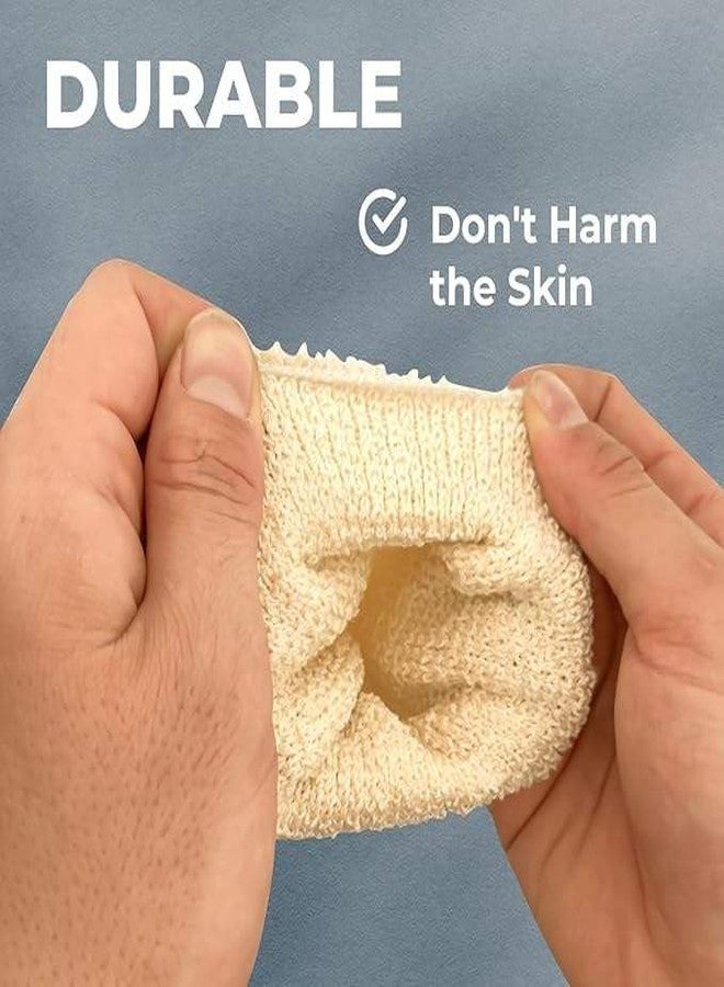 ANVIKA Exfoliating Glove Mitt Body Scrub for Bath Shower Spa Hand Exfoliator Gloves, Dead Skin Cell Remover, Plant Based Deep Exfoliation Scrubber (Body Bath Gloves- 1 Pc) - Image 4