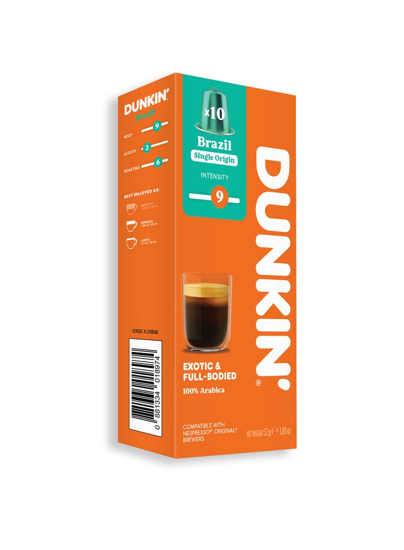 دانكن دونتس مزيج البرازيل 10 كبسولات 52جم - Image 2