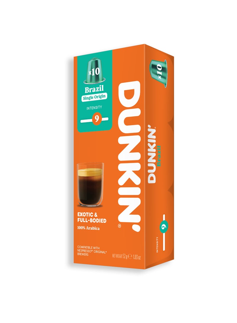 دانكن دونتس مزيج البرازيل 10 كبسولات 52جم - Image 1