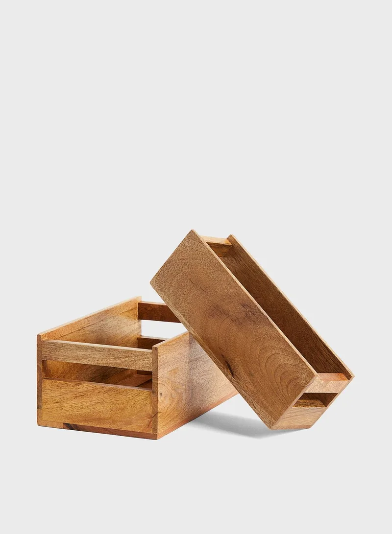 اتش اند ام Wooden Spice Box