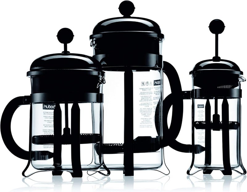 Bodum Chambord French Press Coffee and Tea Maker, 12 Ounce, Chrome - Image 3