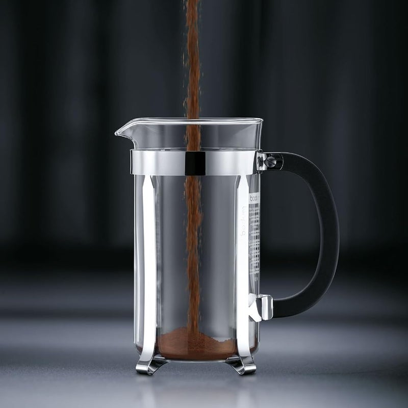 Bodum Chambord French Press Coffee and Tea Maker, 12 Ounce, Chrome - Image 2