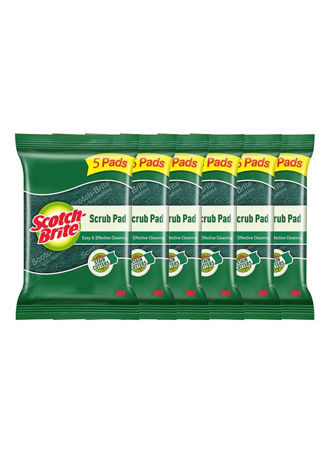 Scotch Brite - Scrub Pad Pack Of 6 - Image 1
