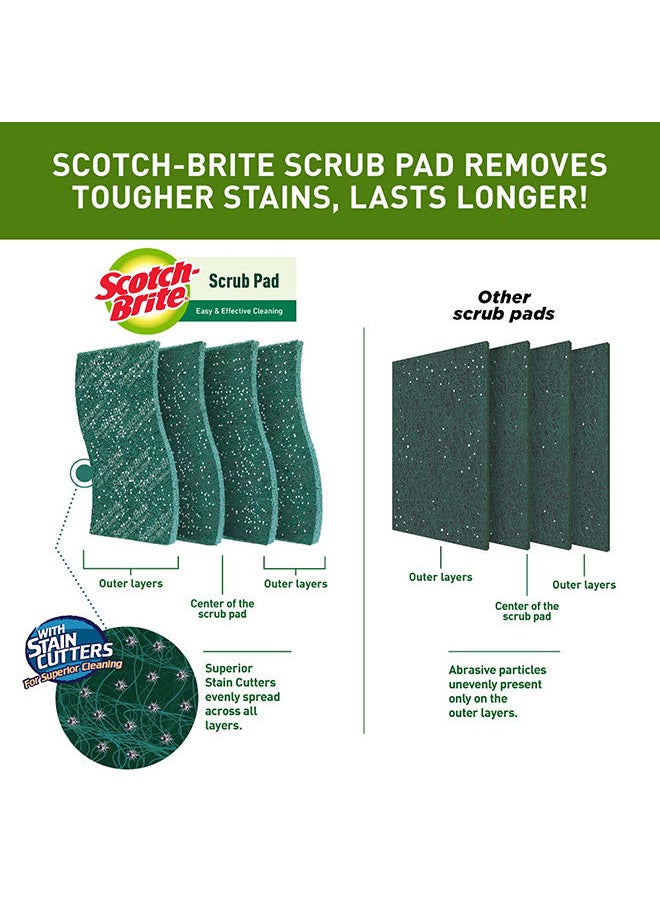 Scotch Brite - Scrub Pad Pack Of 6 - Image 1
