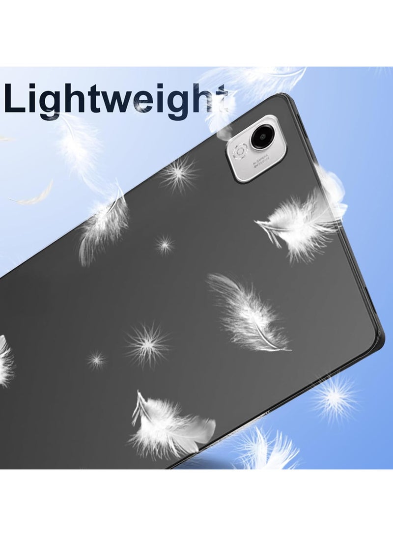 general HONOR Pad X9a Protective Case, Flexible Ultra-Thin Scratch-Resistant Soft TPU Protective Case Lightweight Matte Smooth Soft Touch Anti-Fingerprint Back Cover with 2 Pieces of Tempered Glass - Image 2