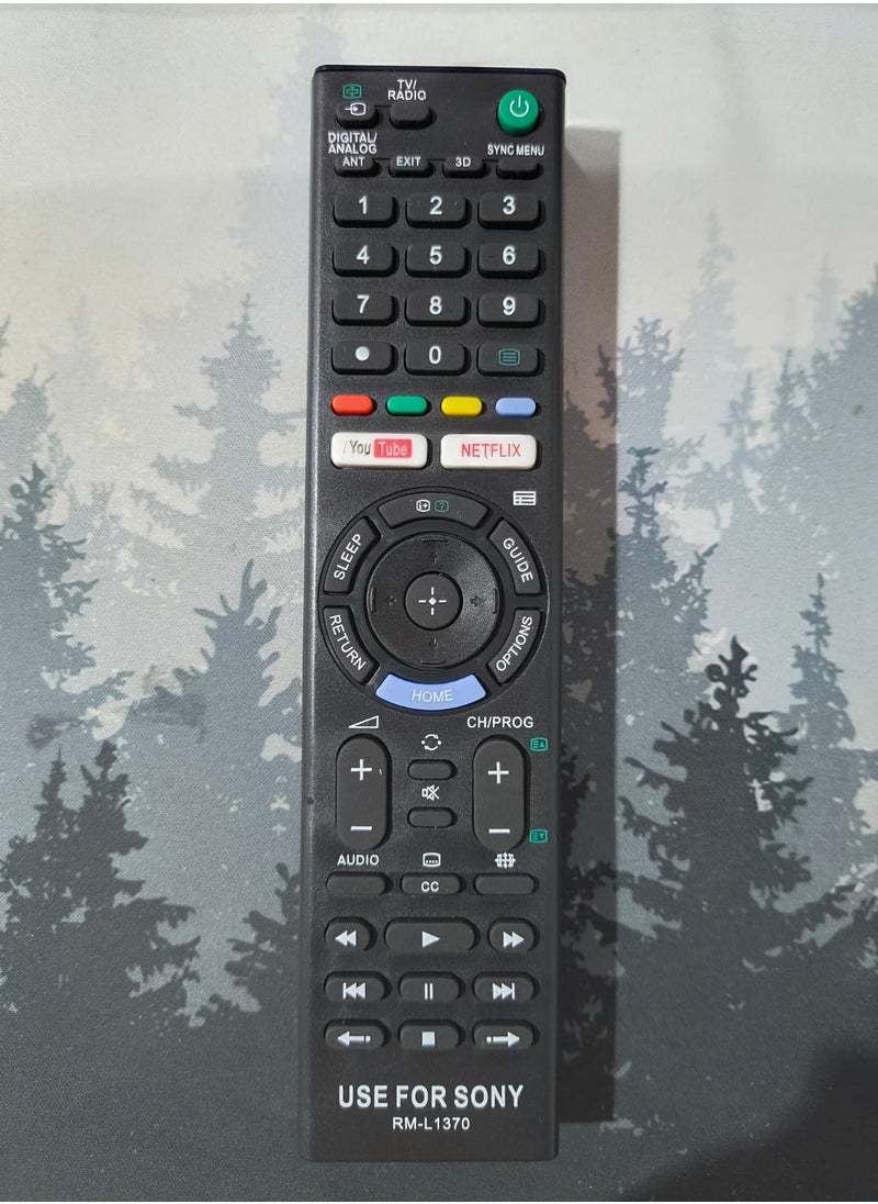 HuHa - Original SONY RMT-TX300P Universal Replacement TV Remote Control Substitute RMF-TX200U RMF-TX300U RMF-TX201U RMF-TX310U RMF-TX220U RMF-TX300B RMF-TX310B RMF-TX200B RMT-TX102U RMT-TX100U - Image 1
