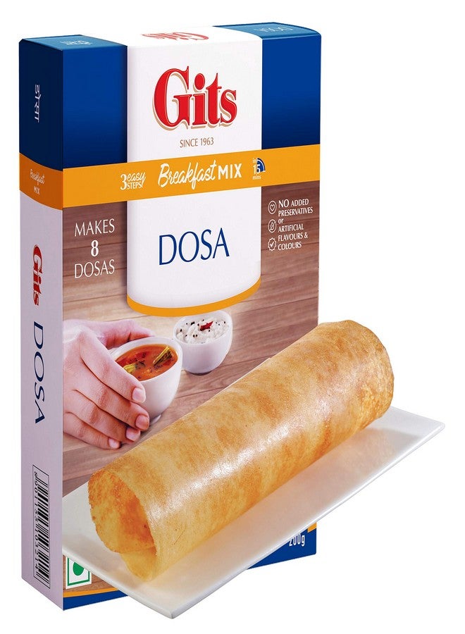 Gits Instant Rice Dosa Breakfast Mix, 200g - Image 1