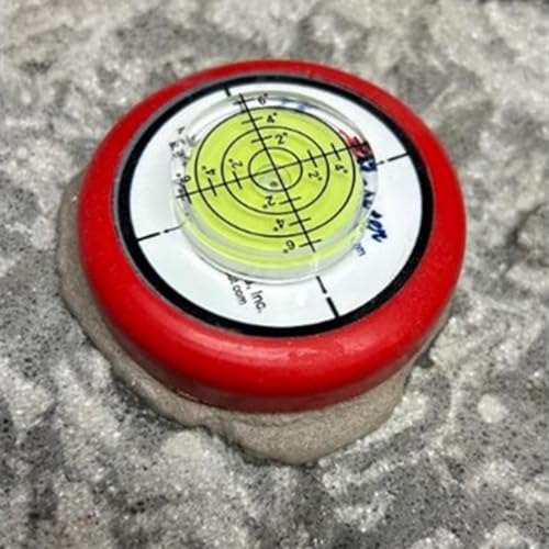 LAIESYA 3Pcs Circular Bubble Level Bullseye Degree Marked Surface Round Spirit Levels Measuring Tool for Leveling Phonograph, Camera, Turntable, Tripod, Telescope (32X7mm) - Image 5