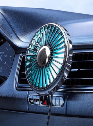 USB Car Fan for Air Vent Mounted with Colorful Light, 360° Rotatable Portable Clip Fans That Blow Cold Air, Small Cooler Mini Fan Silent - pzsku/ZE9CE38EF76805859563CZ/45/_/1722853894/bc7e95d9-0989-474d-91d8-dc322df1a464