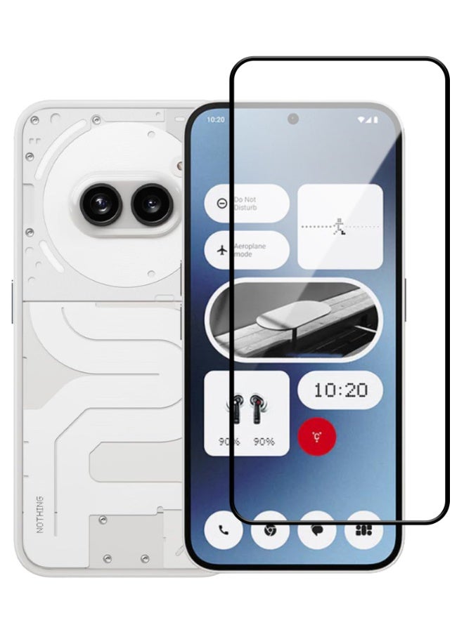 DUSALA Screen Protector For Nothing Phone 2A  9H Hardness Tempered Glass Film, Bubble Free Easy Installation, Full Coverage, Anti Scratch And Touch Sensitive - Image 1